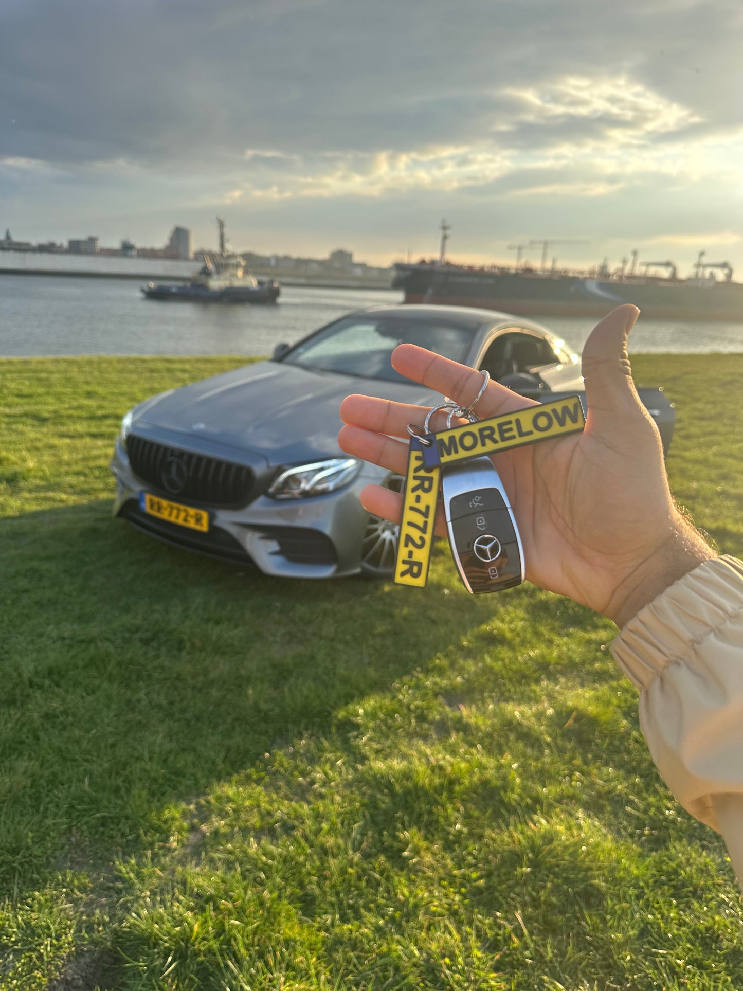 kenteken sleutelhanger personalised